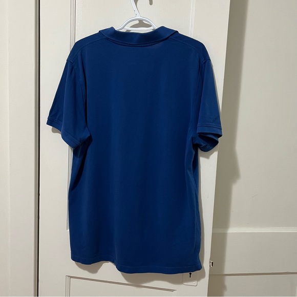 Denver Hayes Blue Short Sleeve Polo - Picture 4 of 7